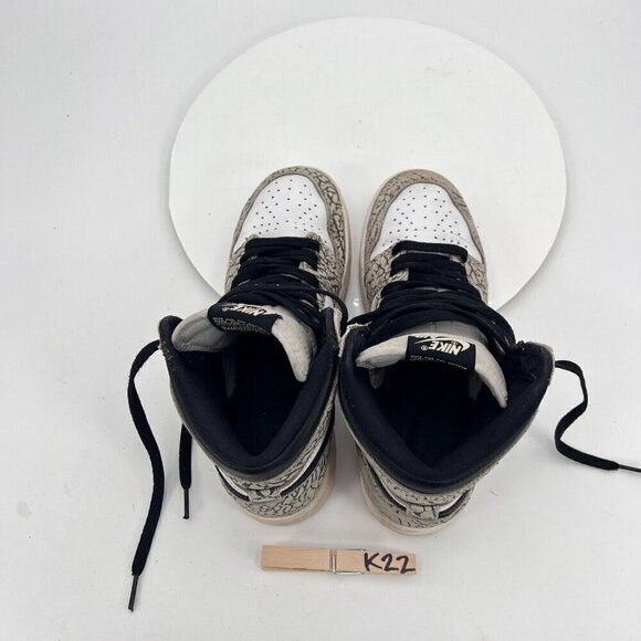 Nike Air Jordan 1 Retro Youth Size 6Y Women 7. 5 FD1437 052 White Elephant Shoe - Picture 13 of 15